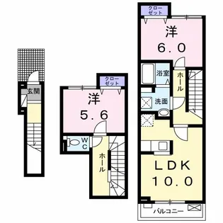 フェリーチェ【2階】の間取り
