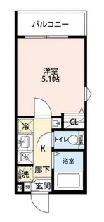 グランクオール西池袋【1階】の間取り