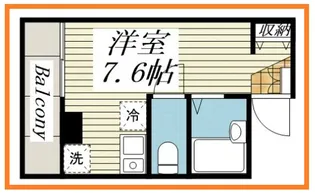 メゾン・ド・ヴィレ鷺沼【4階】の間取り