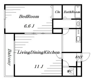 ジーメゾン千葉イースト【3階】の間取り