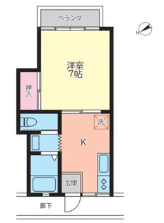 サントーレ【2階】の間取り