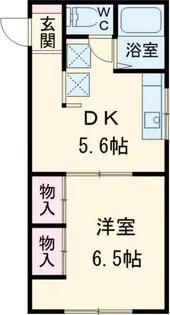 メゾン・ド・レスポワール【1階】の間取り