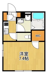 神奈川県川崎市中原区木月4【マンション】の間取り
