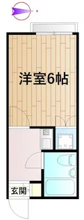 元住吉コーポ【1階】の間取り