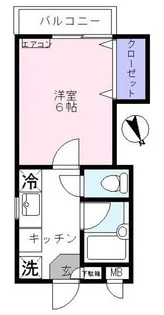 アウルネストA【2階】の間取り