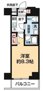 ARCOBALENO KANAMACHIII【2階】の間取り