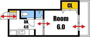 谷川ビル【2階】の間取り