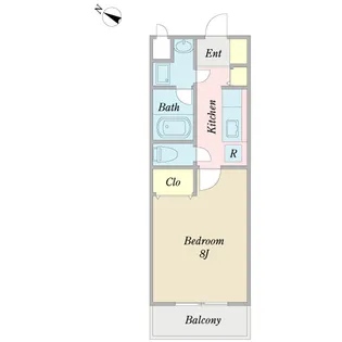 ヴィーゼ【1階】の間取り