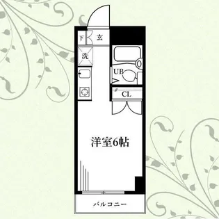 レジデンス大和駅中央【3階】の間取り