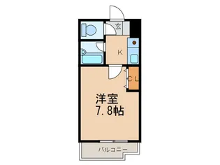グローリー博多駅南【5階】の間取り