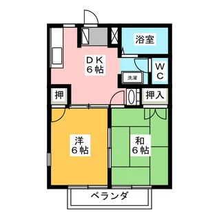 アムール21【1階】の間取り