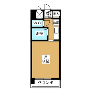 メゾン・ド・ポプラ【3階】の間取り