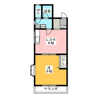 ケルンII【1階】の間取り