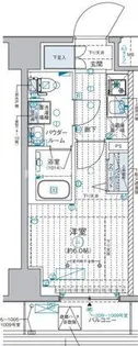 GENOVIA西横浜(ジェノヴィア西横浜)【3階】の間取り