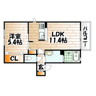 ディアコート【2階】の間取り