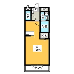 OAK VILLAGE【3階】の間取り