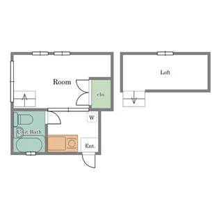 マリーンヒルズ【2階】の間取り