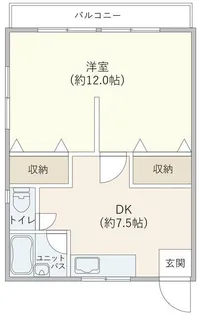 グリーンハイム【2階】の間取り