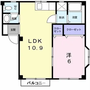 イマージュII【2階】の間取り