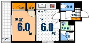 楠原産業ビル【2階】の間取り
