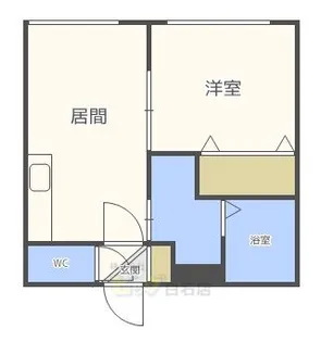 PROSPECT(プロスペクト)菊水【3階】の間取り