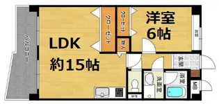 エスぺラール御影【2階】の間取り