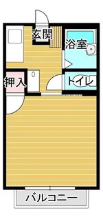 たんぽぽA【1階】の間取り