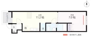 QUIET CRAB HOUSE TOGETHER瀬谷(仮)【3階】の間取り