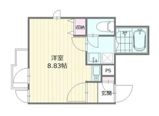 ミライエ【3階】の間取り