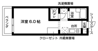 カレッジハイツ若林【2階】の間取り