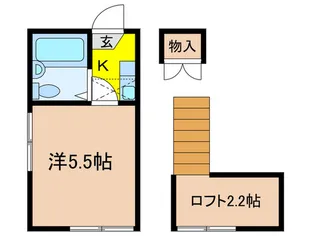 Linden baum【2階】の間取り