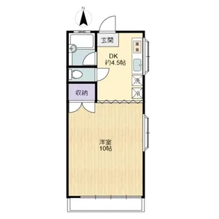 パークサイド・ヤツダ【3階】の間取り