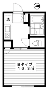 キアーロ新高円寺【2階】の間取り