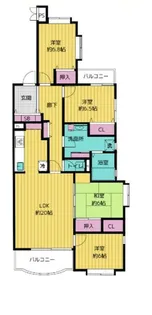 Court Hill白楽東【1階】の間取り