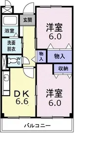 レモングラス【3階】の間取り