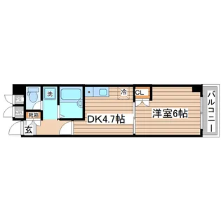 ライフピアIII【5階】の間取り