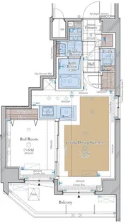 コンシェリア後楽園 CROSSIA【10階】の間取り