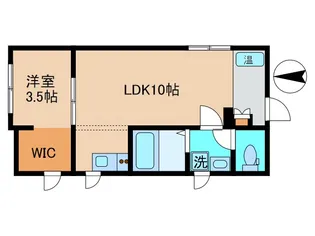 SUN VALLEY 日本橋永代通り【4階】の間取り