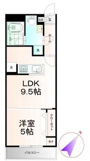 ビッグウィル【2階】の間取り