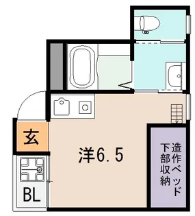 ジャルダン長瀬【1階】の間取り