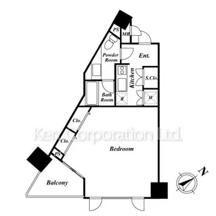 KDXレジデンス品川シーサイド【8階】の間取り