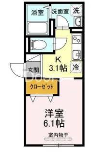 カーサ・リアライズ寿町【2階】の間取り
