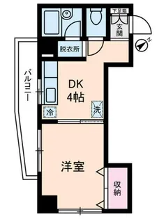 ドミールイトウ【4階】の間取り