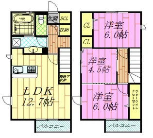 メゾン・ヴィオレットの間取り