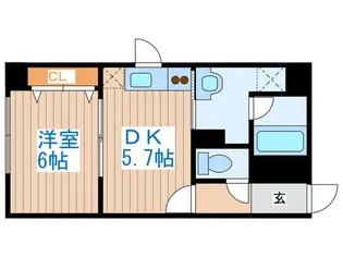 プライムア-バン大通公園II【8階】の間取り
