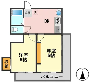Philia【3階】の間取り