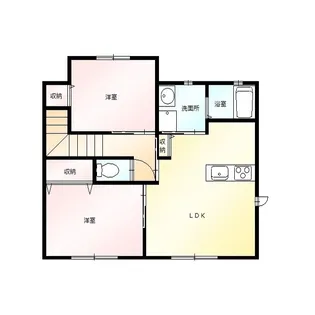 リッシュ・コリーヌ C【2階】の間取り