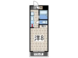 カーサ703【2階】の間取り