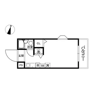 シャンボール【2階】の間取り