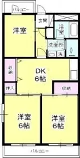 T’s Garden行徳II【4階】の間取り